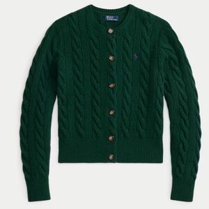 Ralph Lauren Olive Knit Sweater